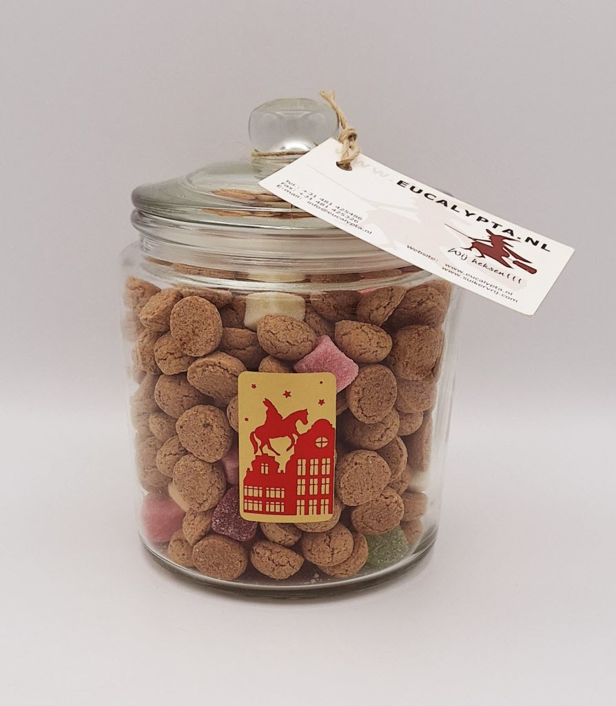 Voorraadpot 0,9 liter met Strooigoed