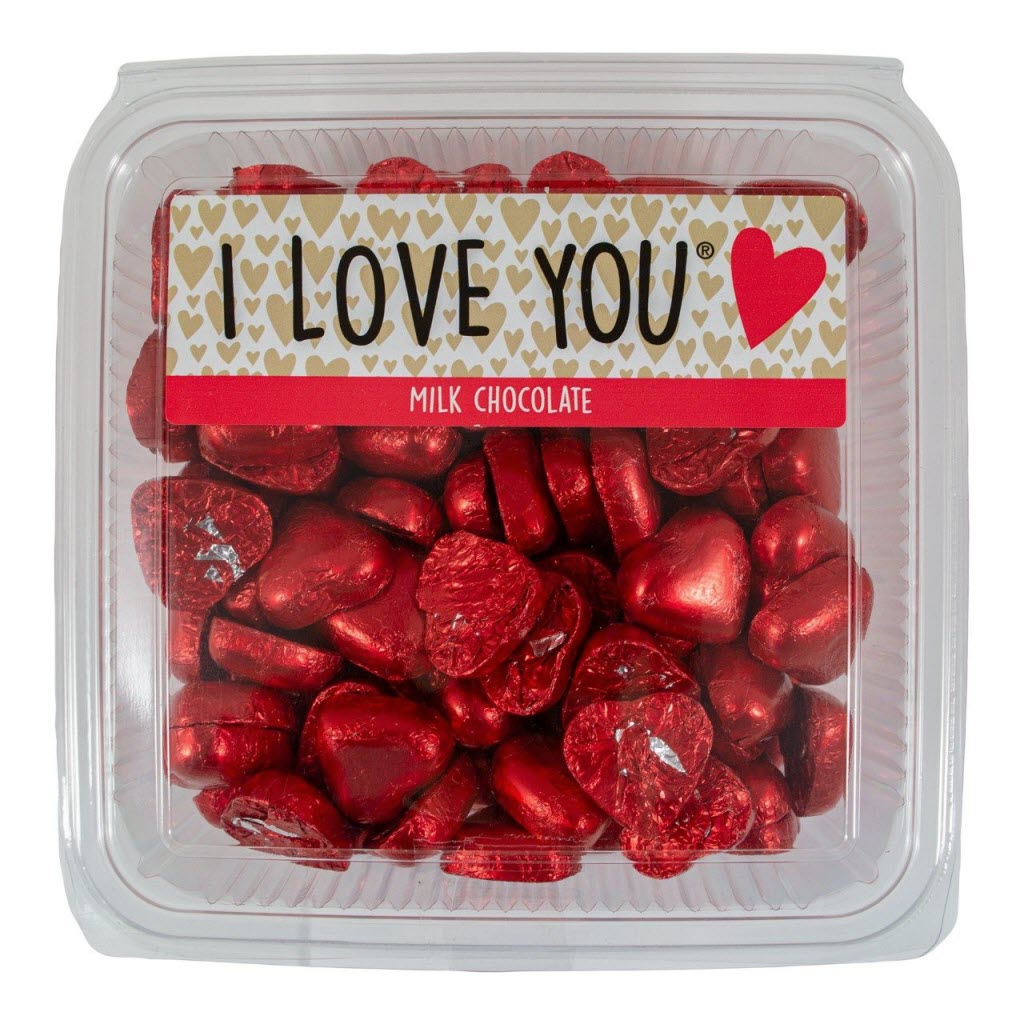 Hartjes 7 grams in rode folie