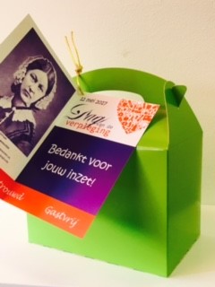 Snoep verpakt met logo