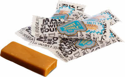 Johnny Doodle Salted Caramel Fudge 550x344