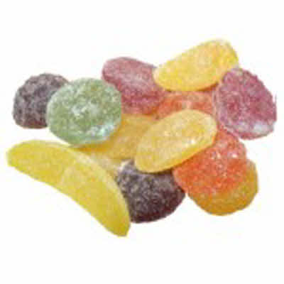 Vruchtenmix van gelei suiker