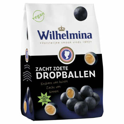 Zachte zoete dropballen