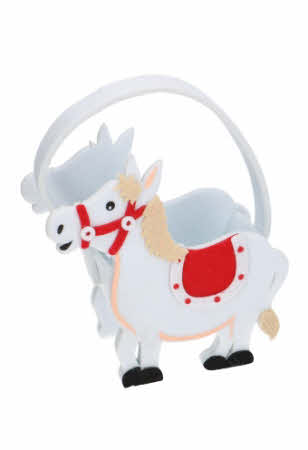 Geschenkmandje vilt Amerigo