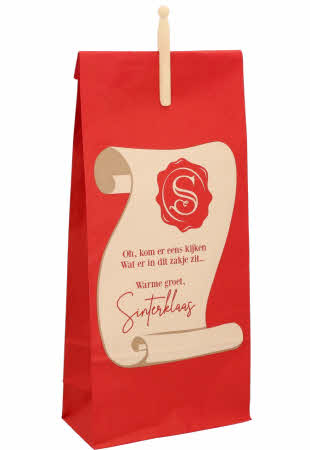 Papieren zak Sint extra sterk